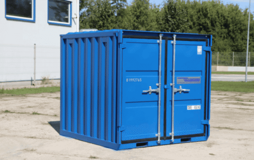 6 mini shipping container