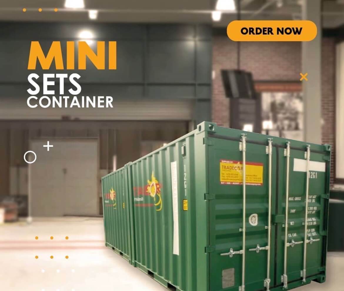 mini shipping container