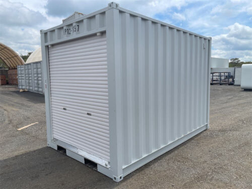 12ft Shipping Container with Roller Door